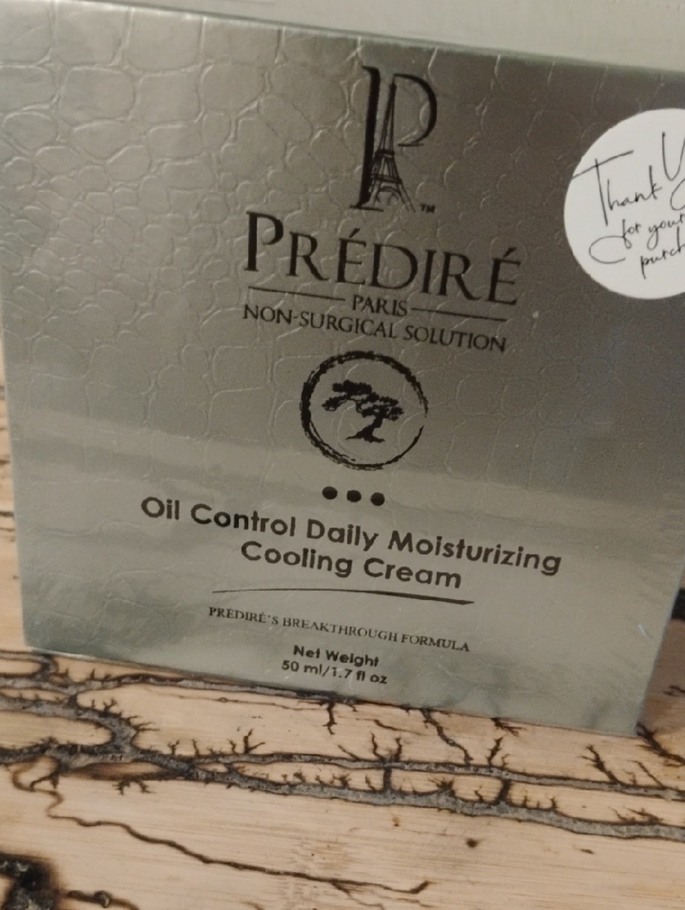 PRÉDIRÉ Paris Silver Oil Control Daily Moisturizing Cooling Cream